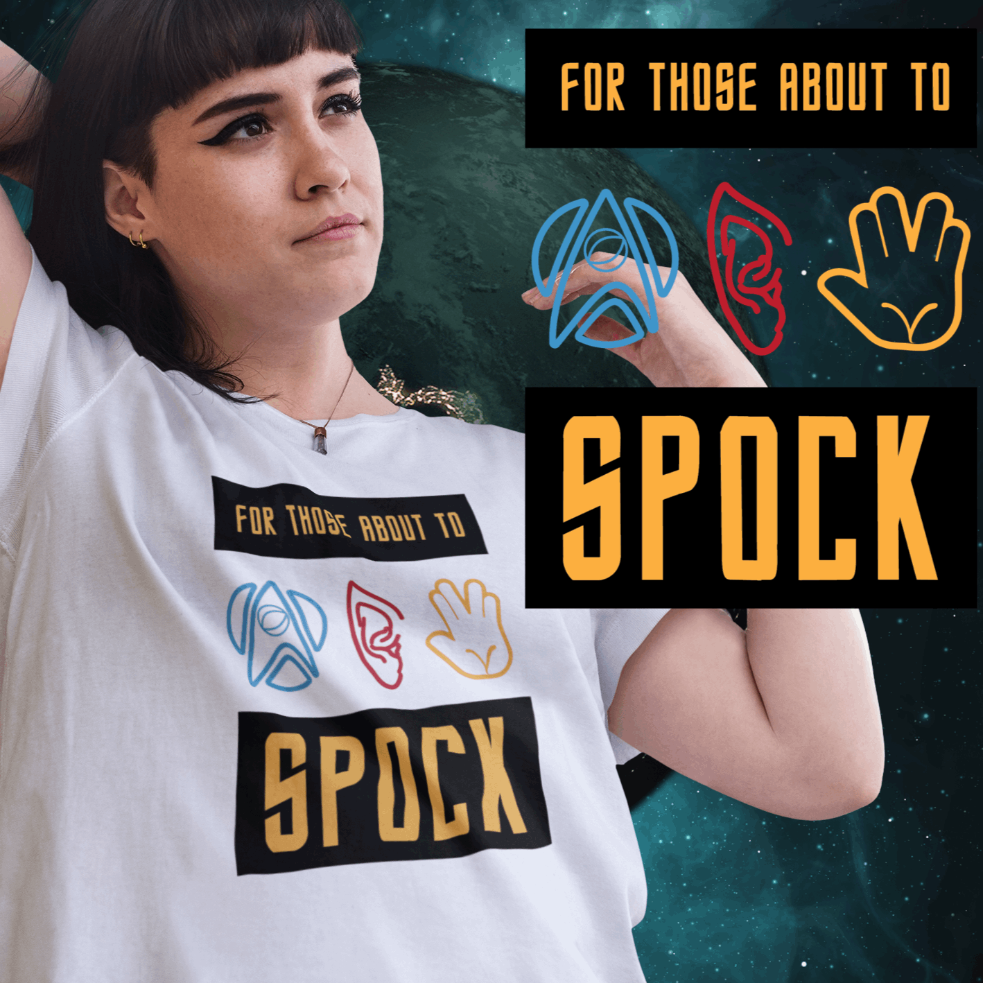 About to Spock tee